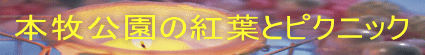 本牧公園の紅葉とピクニック